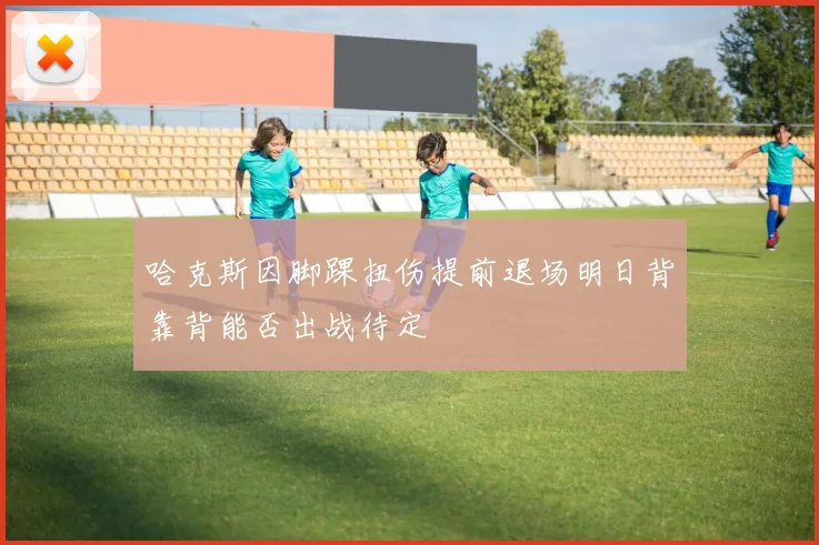 哈克斯因脚踝扭伤提前退场明日背靠背能否出战待定